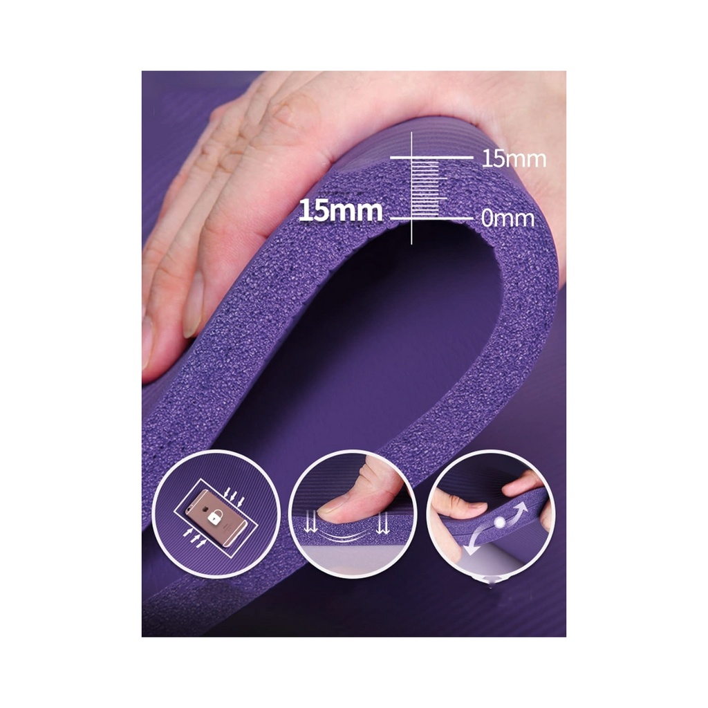 MAT DE YOGA 15MM
