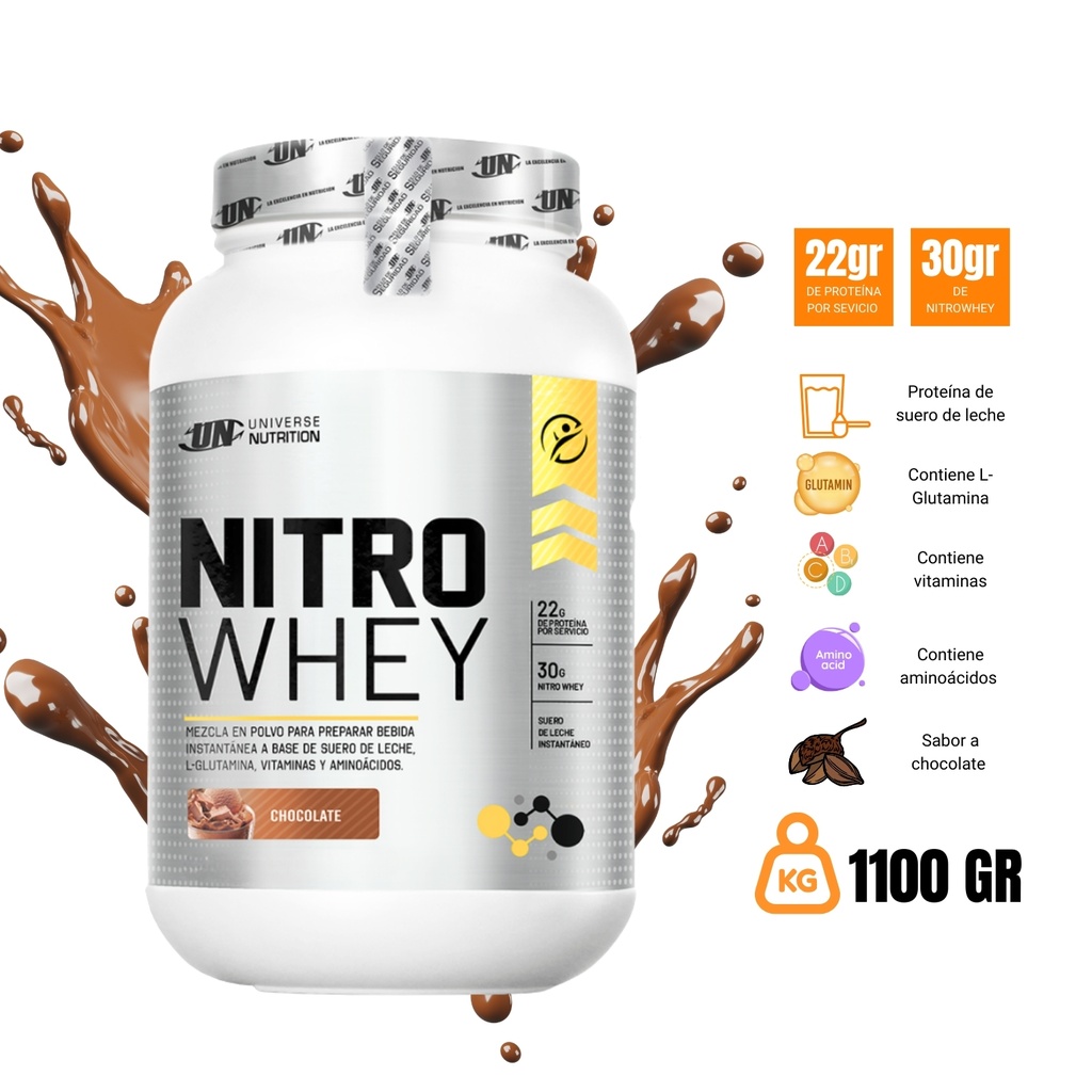 PROTEINA NITRO WHEY 1.1KG