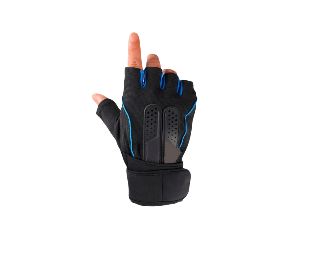 GUANTES DEPORTIVOS CON MUÑEQUERA IMPORTADO