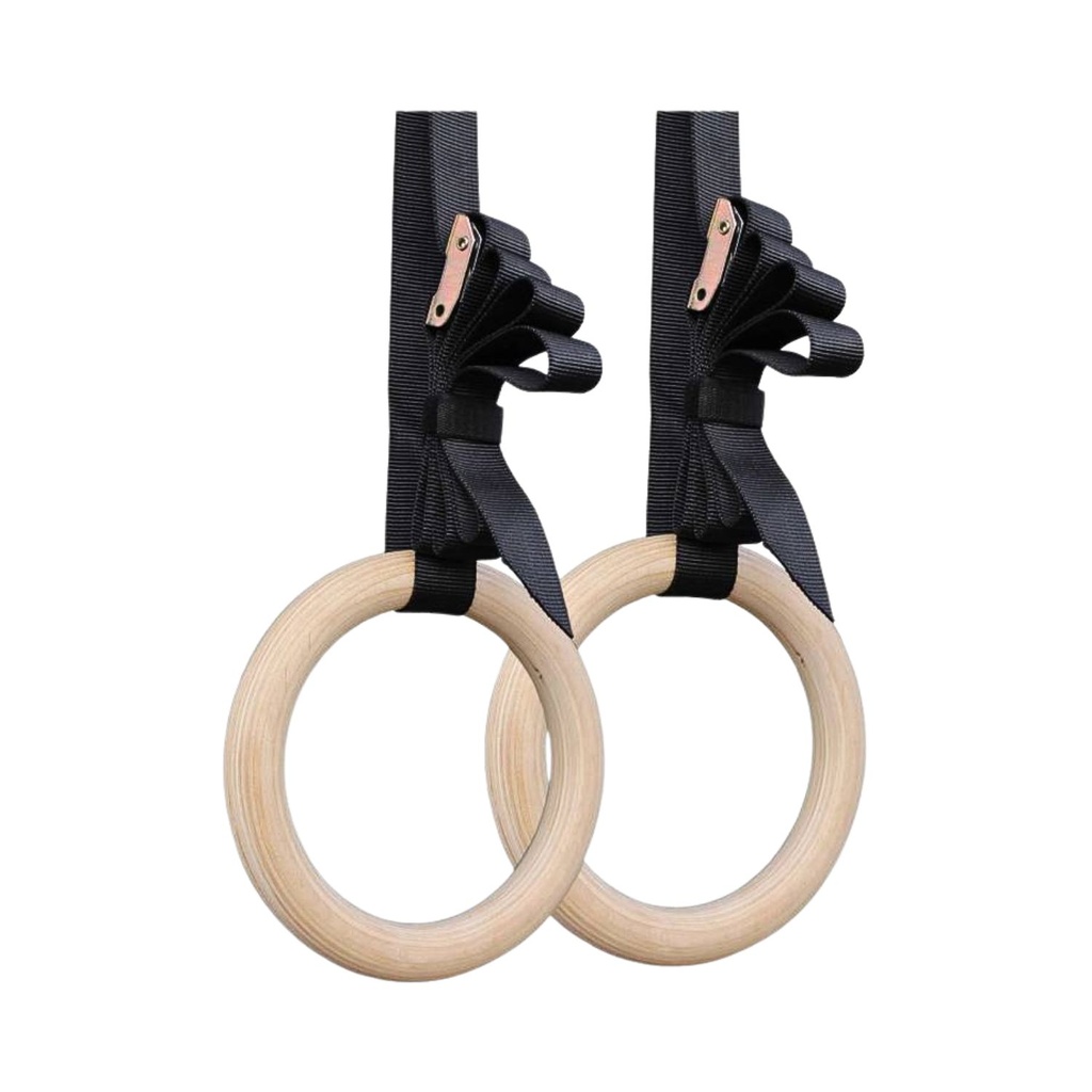 ANILLAS DE MADERA CALISTENIA