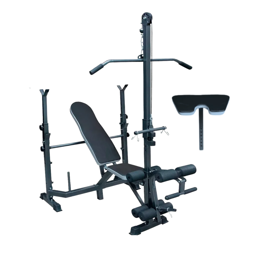 BANCA PLOMA CON RACK Y POLEA IMPORTADA