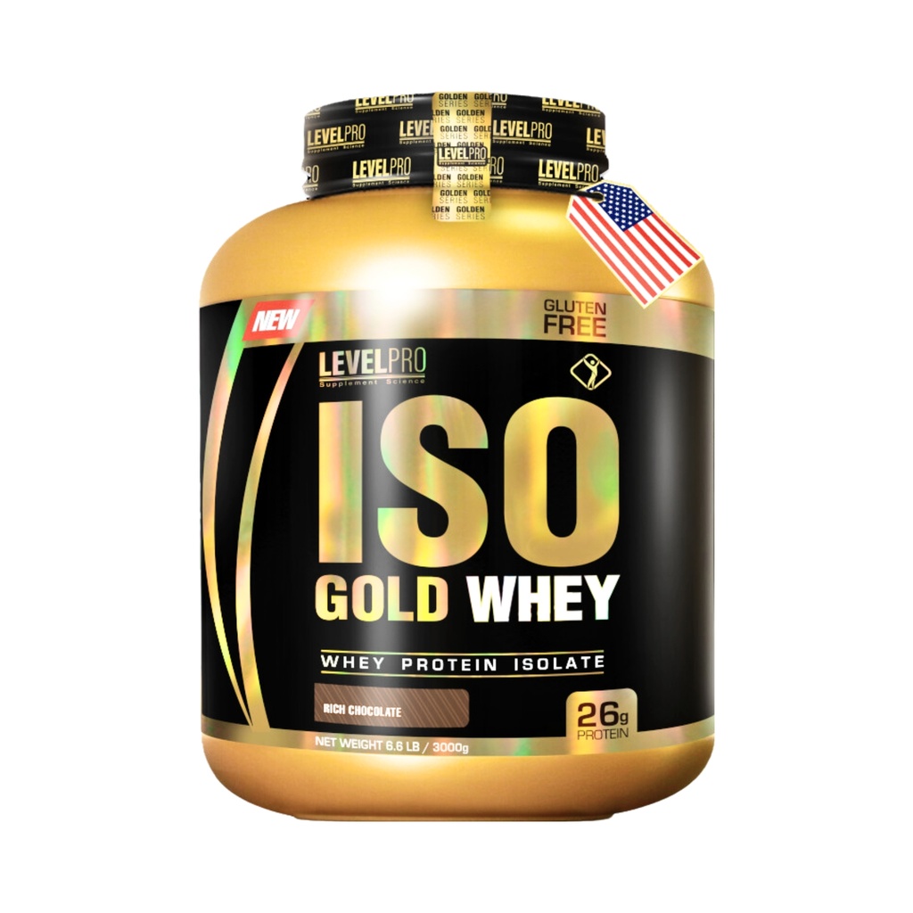 PROTEINA ISO GOLD WHEY RICH CHOCOLATE 3KG
