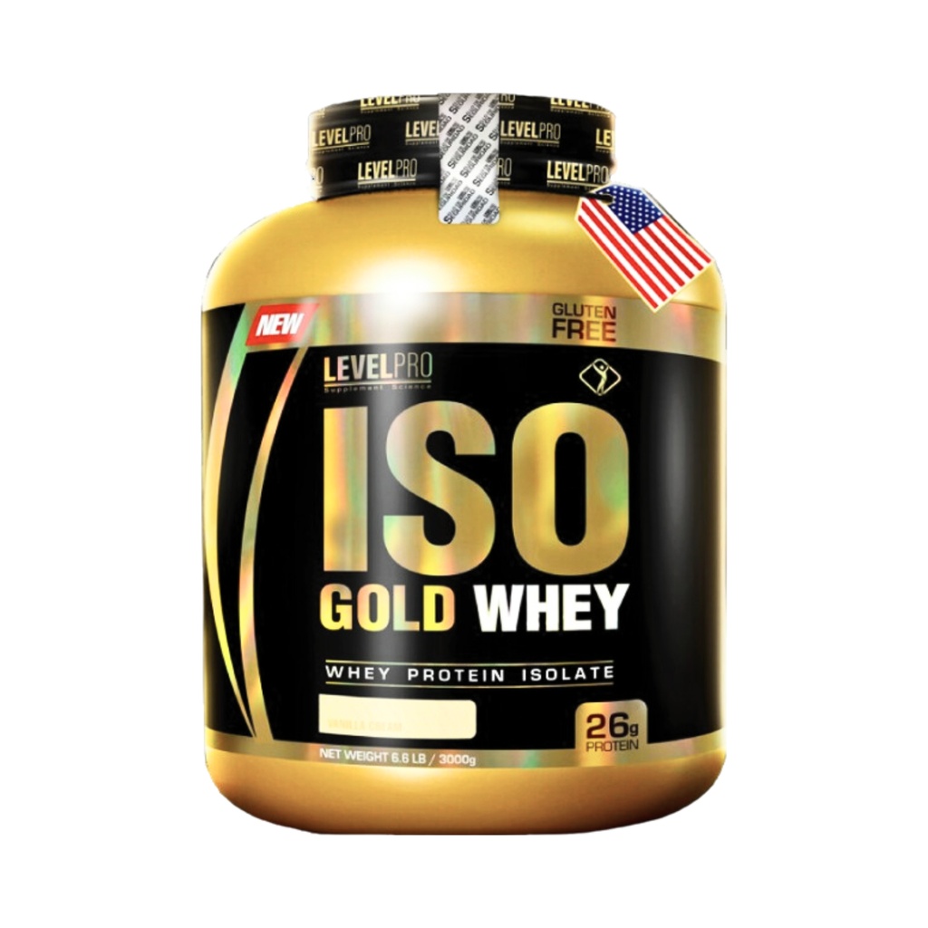PROTEINA ISO GOLD WHEY VAINILLA CREME 3KG