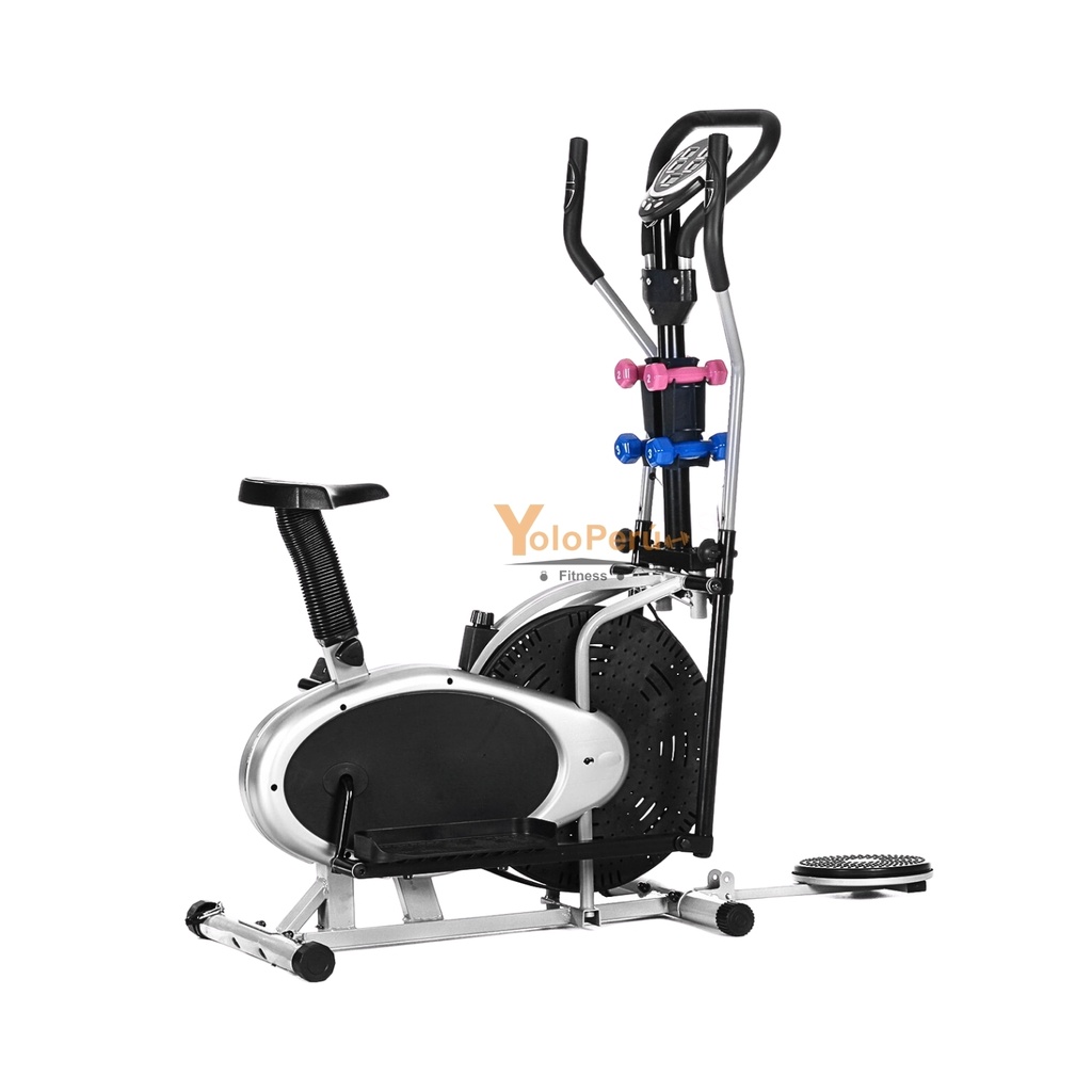 BICICLETA ELIPTICA CON PESAS Y TWIST