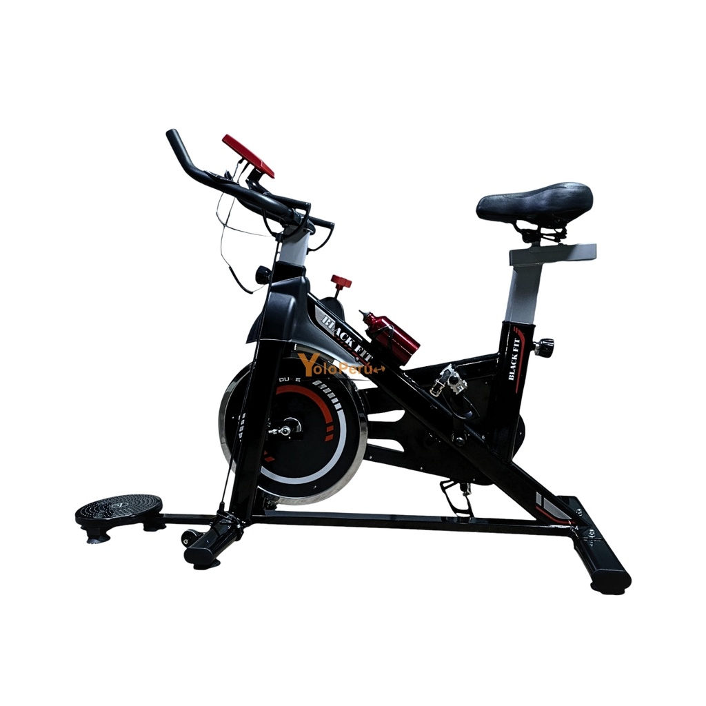 BICICLETA SPINNING DE 15KG PRO CON ACCESORIOS