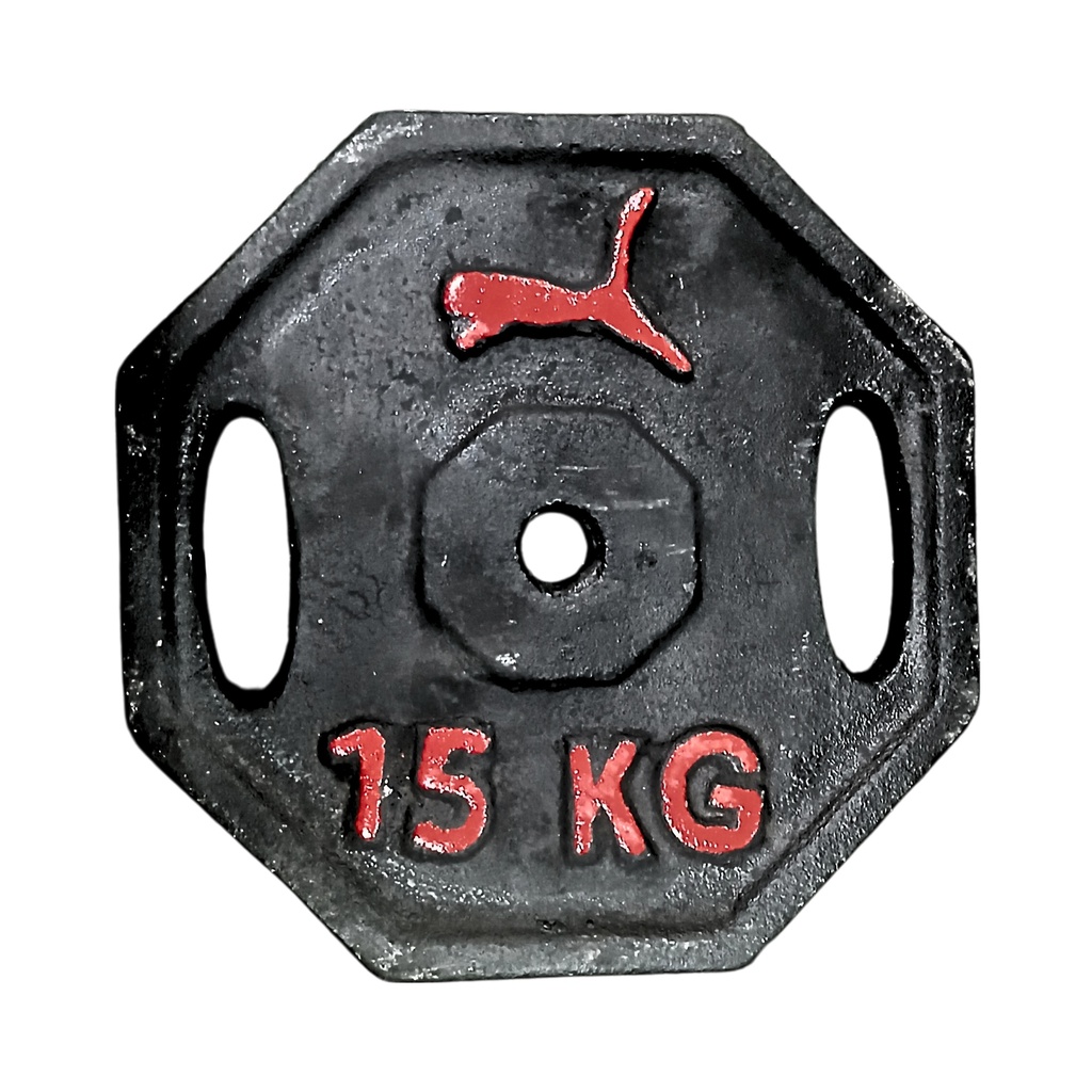 DISCOS 15KG HIERRO