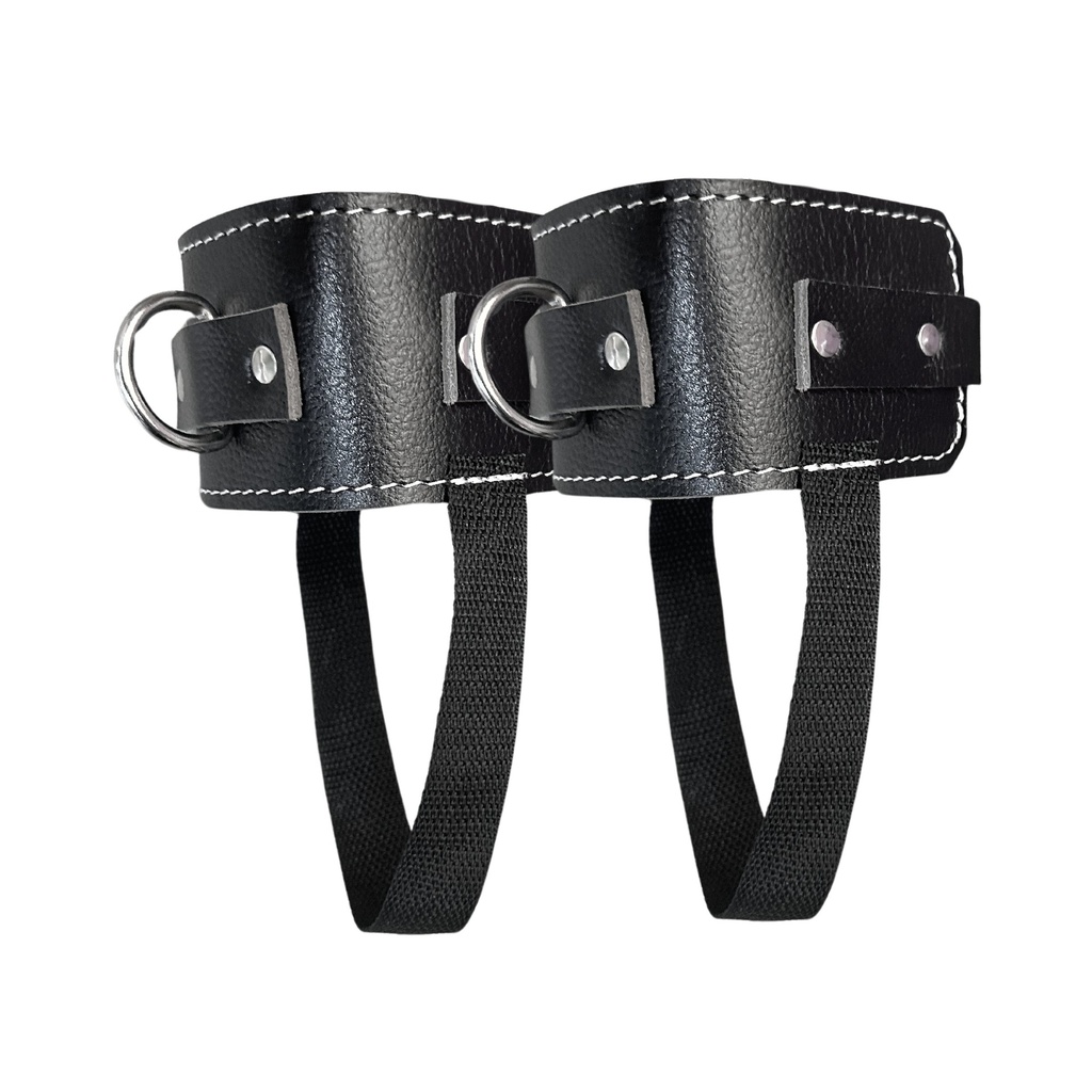 TOBILLERA POLEA CUERO TALON