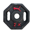 DISCOS 2KG HIERRO