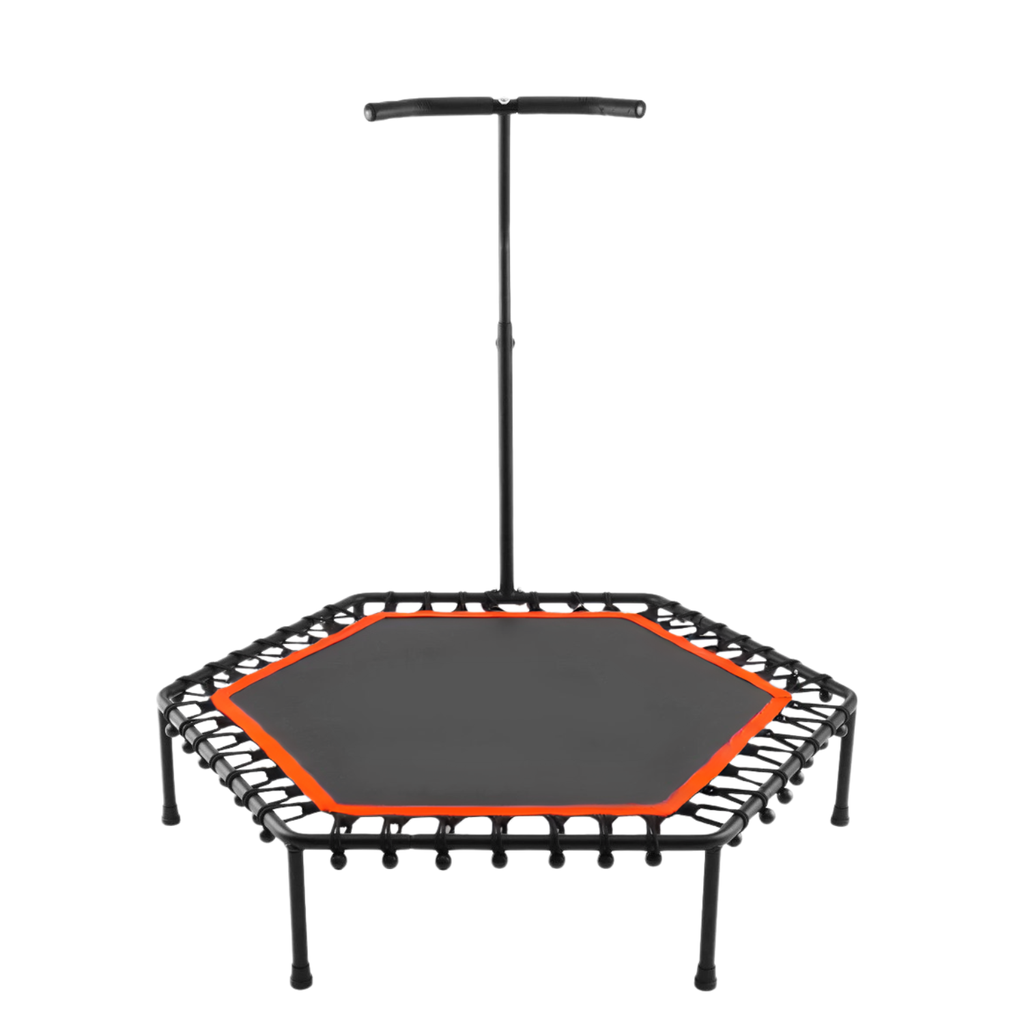 TRAMPOLIN CON SOPORTE 100CM X 135CM REAL FITNESS