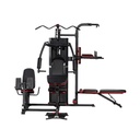 MINI GYM 3 ESTACIONES CON PRENSA MHG6320P (6 PIEZAS)