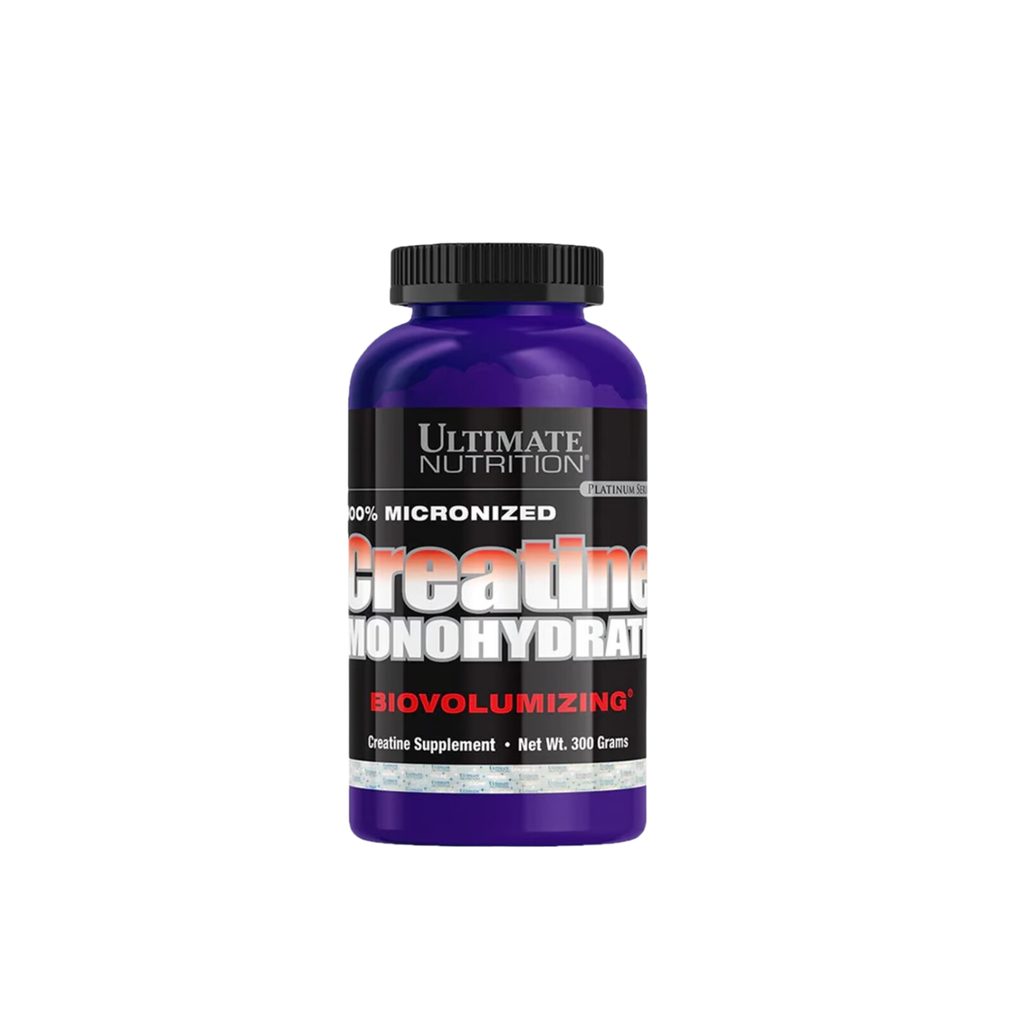 CREATINA MONOHYDRATE 100% MICRONIZED ULTIMATE NUTRITION 300GR