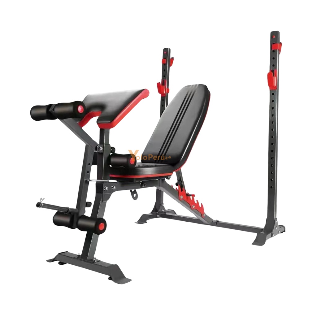 BANCA LIBRE DDS ROJA CON RACK IMPORTADA