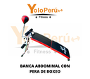 BANCA ABDOMINAL CON PERA DE BOXEO IMPORTADA